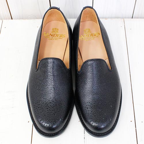 楽天市場】SANDERS (サンダース)『Medalion Slipper Shoe』(Black