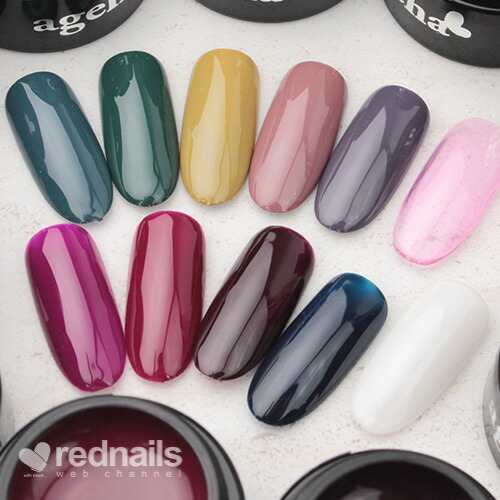 楽天市場】ジェルネイル カラージェル アゲハ ageha コスメカラー2.7g