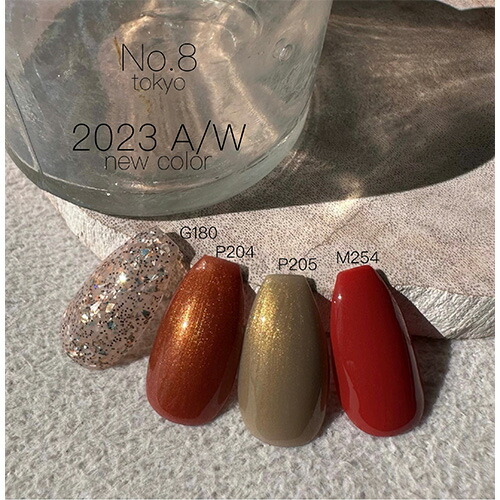 楽天市場】ジェルネイル カラージェル ナンバーエイトトーキョー No.8