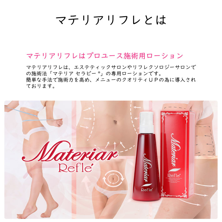 楽天市場】マテリアセラピー マテリアリフレ180ml マッサージ クリーム