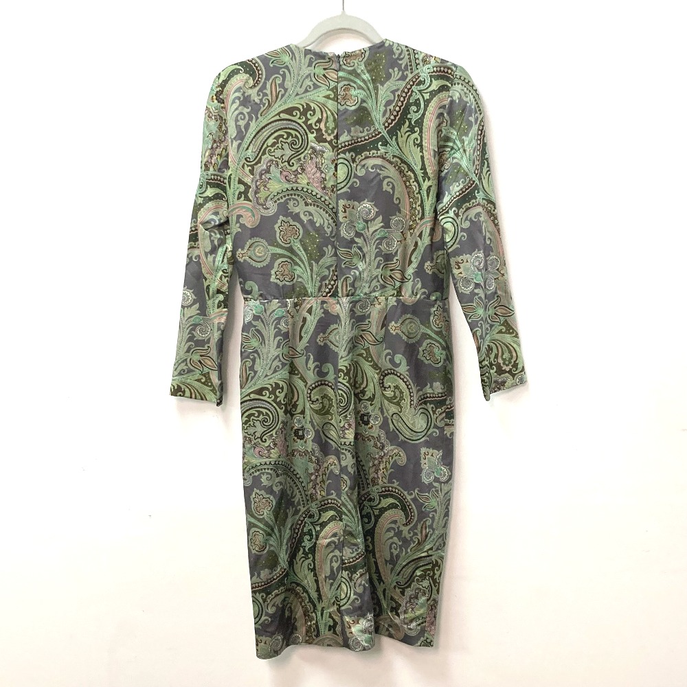 楽天市場】ETRO エトロ アパレル ペイズリー柄 袖あり ワンピース