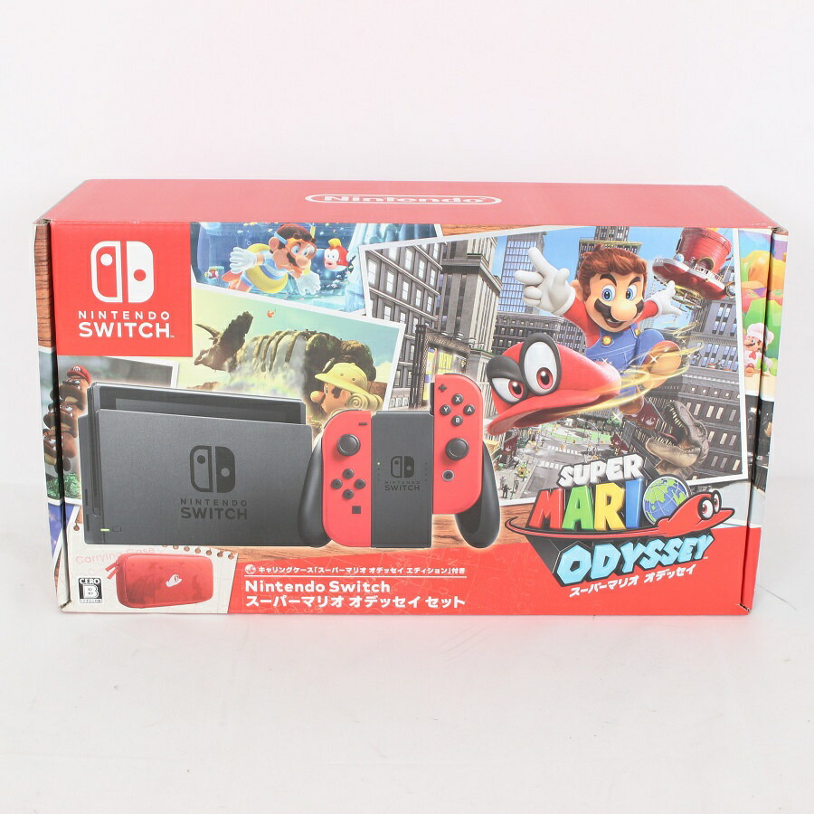 楽天市場】【美品】Nintendo Switch スーパーマリオ オデッセイセット