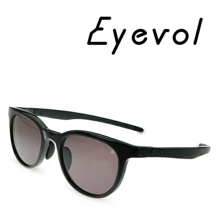 Eyevol 5525サングラス 黒/緑 収納袋付き Eyevol 5525サングラス 黒/緑