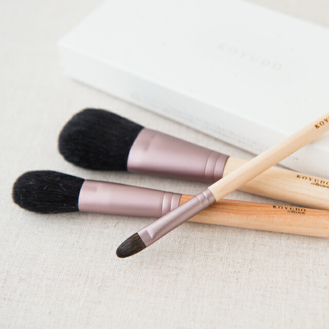 楽天市場】熊野筆 凛 RIN 化粧筆 メイクブラシセット ( フェイス