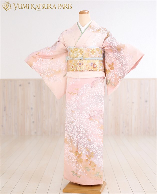 楽天市場】訪問着レンタル 桂由美 ピンクに絢爛慶びの香り hw1216