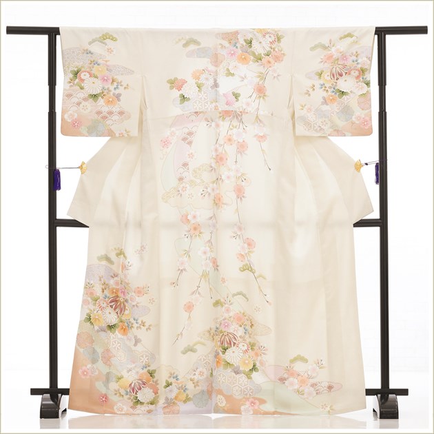 楽天市場】訪問着レンタル 卒業式 hw1635 着物レンタル 母 入学式 結婚