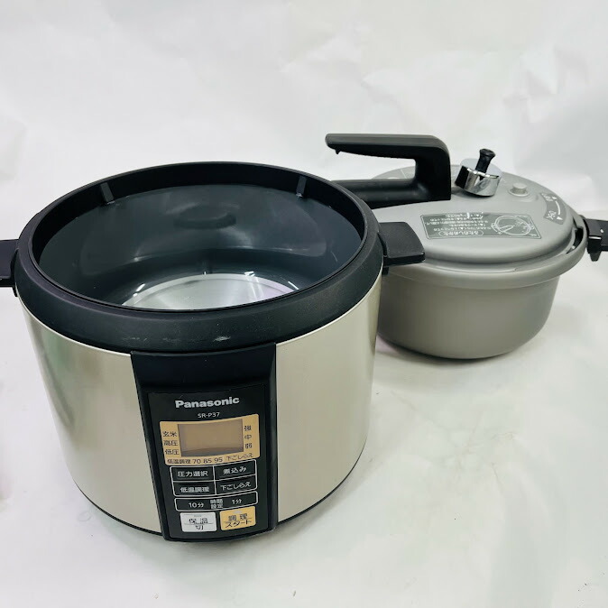 未使用Panasonic 電気圧力鍋 SR-P37 Panasonic マイコン電気圧力なべ