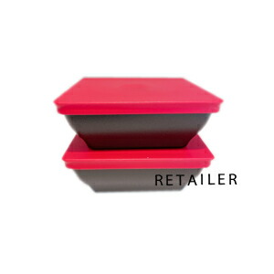 楽天市場】即納(Tupperware)タッパーウェア重ねうつわスクエアS 二個