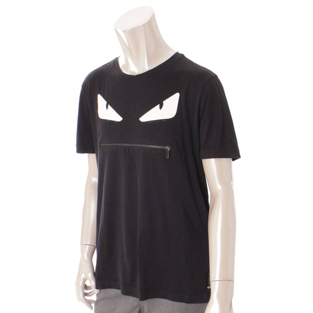 楽天市場】【フェンディ】Fendi モンスター ジップ Tシャツ FY0764