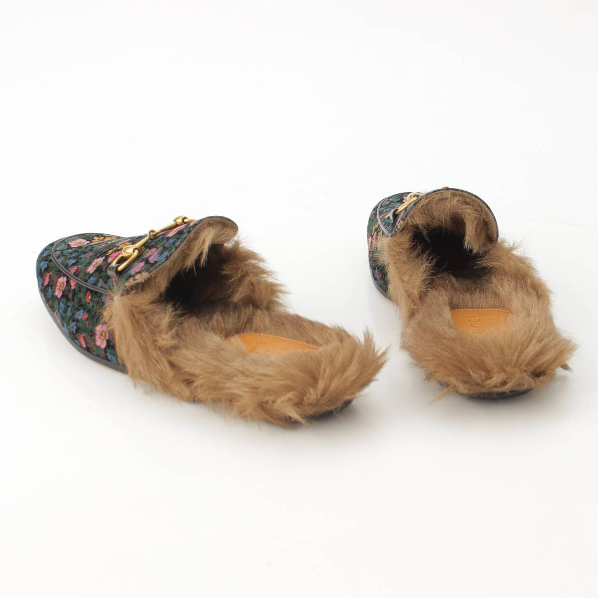 楽天市場】【グッチ】Gucci プリンスタウン ホースビット 花柄 ベロア