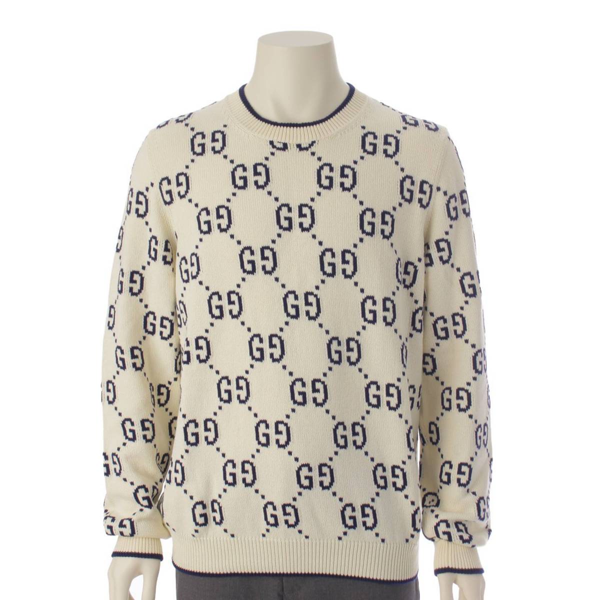 楽天市場】【グッチ】Gucci メンズ 22SS GG コットン 長袖 クルー