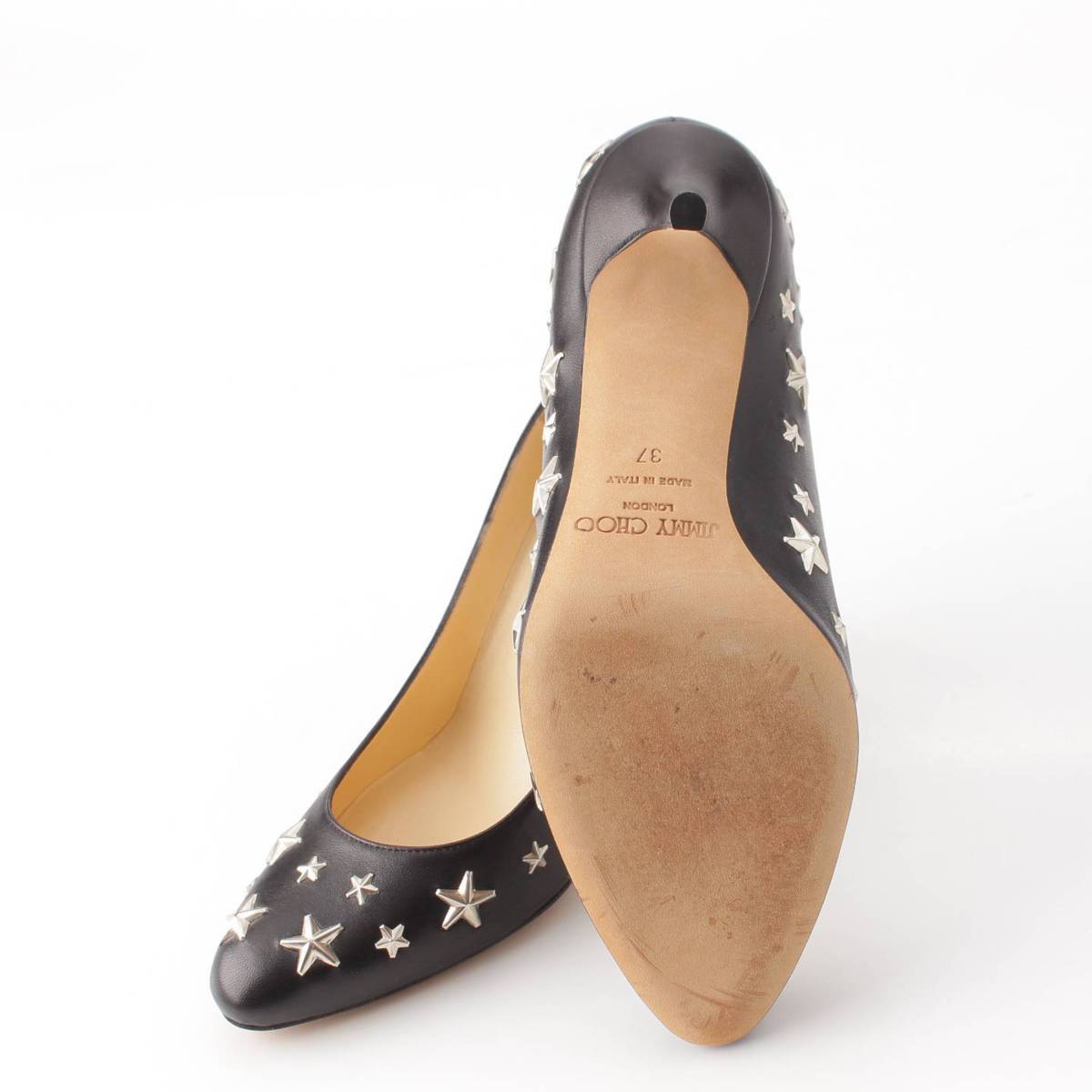 楽天市場】【ジミーチュウ】Jimmy Choo スタースタッズ レザー ヒール