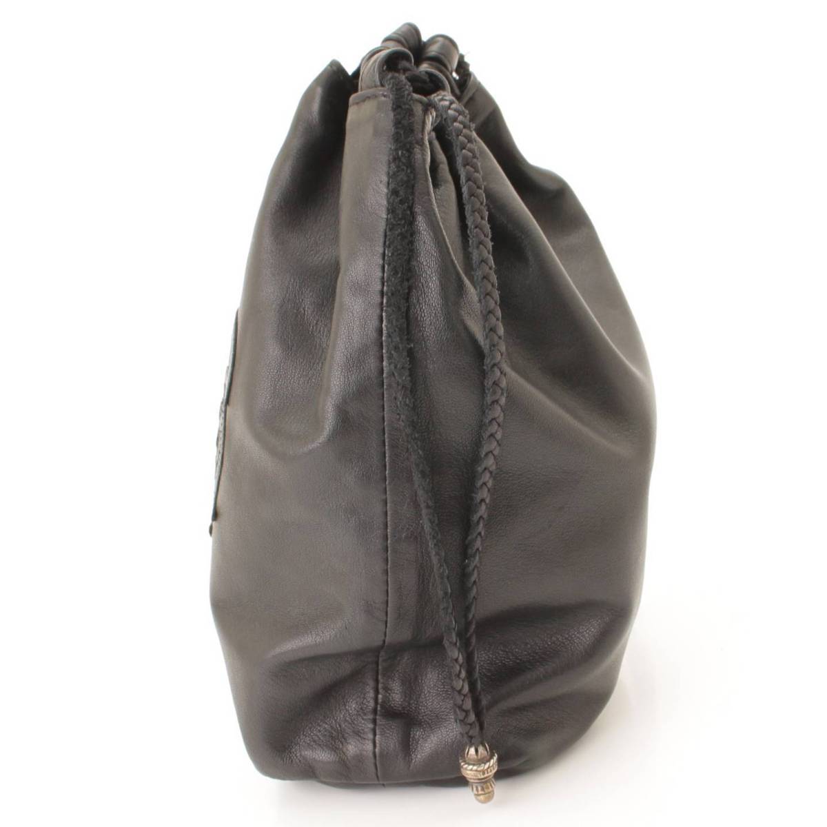 楽天市場】【クロムハーツ】Chrome Hearts レザー ドローストリング