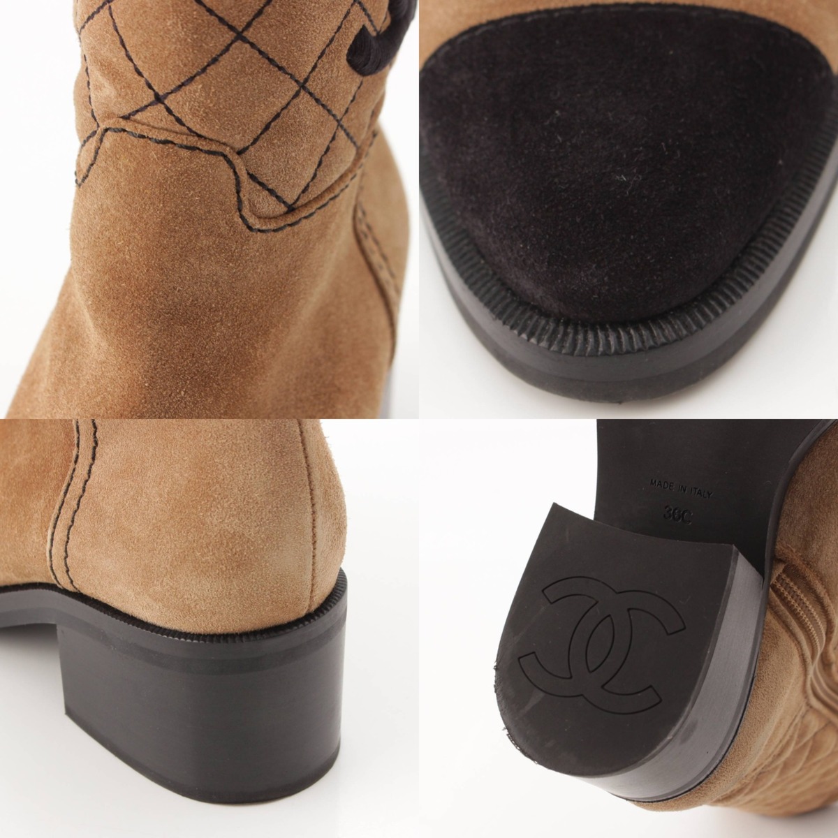 楽天市場】【シャネル】Chanel ココマーク マトラッセ スエード バイ