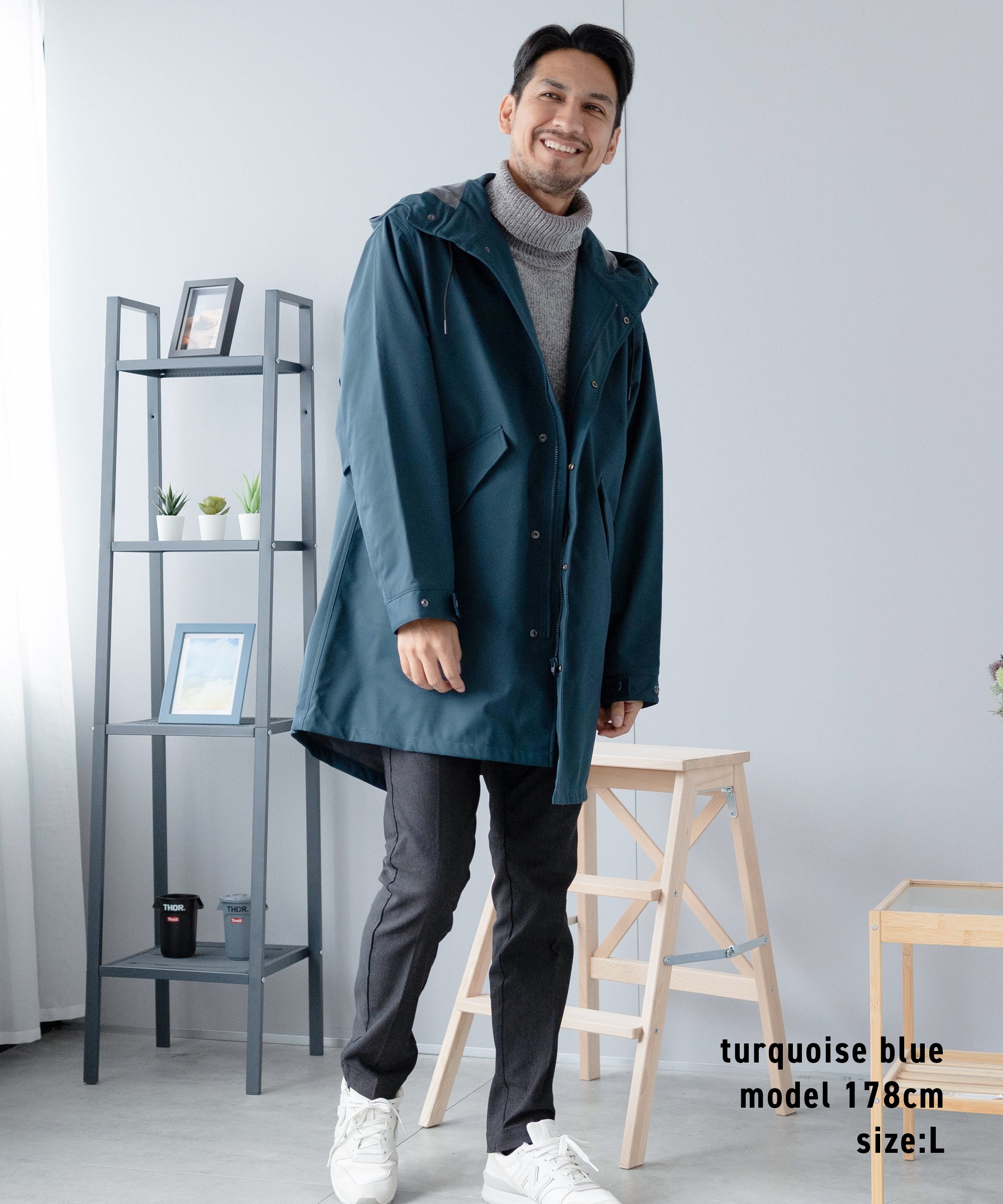 楽天市場】モッズコート メンズ ミリタリーコート ビジネス 通勤