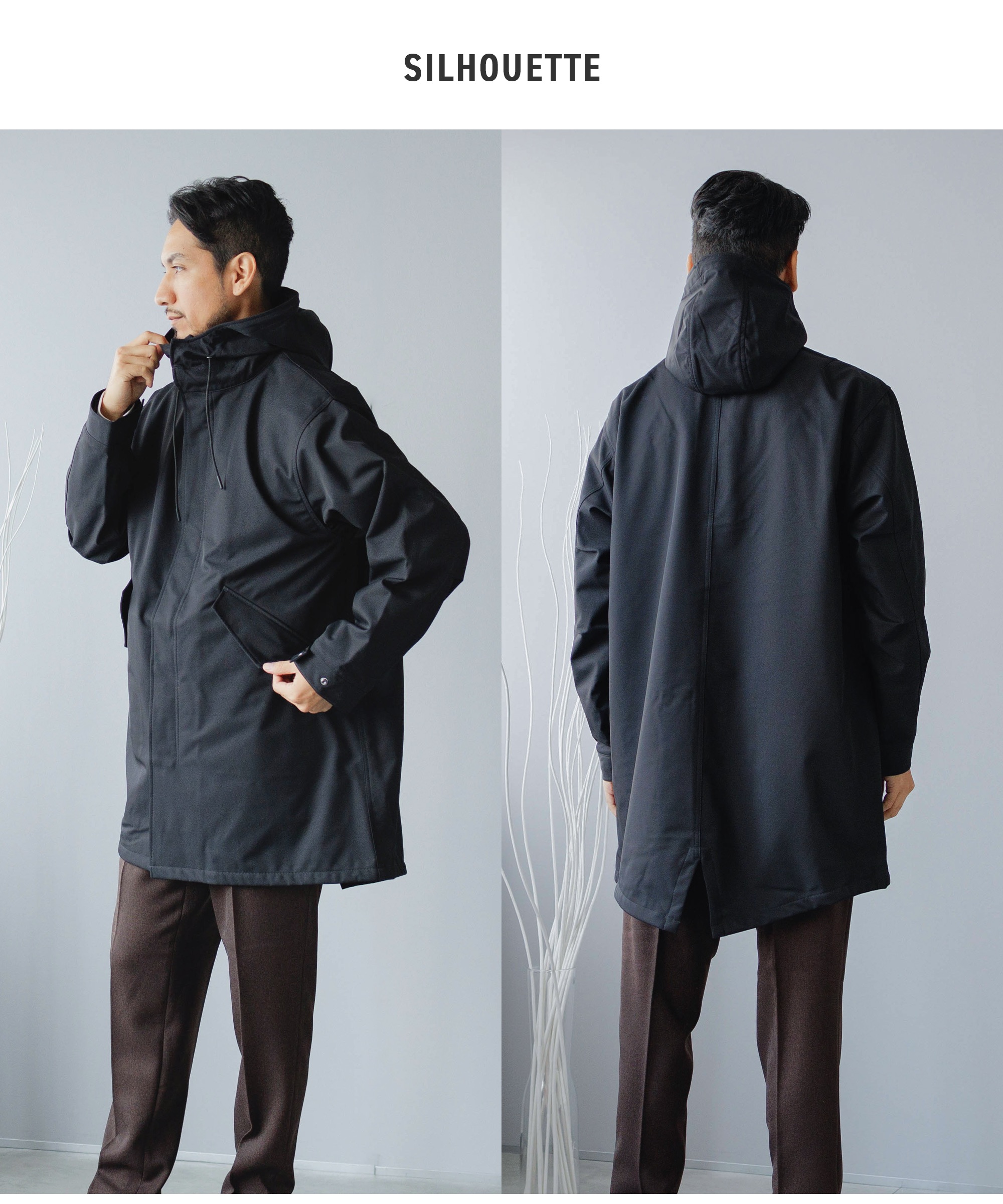 楽天市場】モッズコート メンズ ミリタリーコート ビジネス 通勤