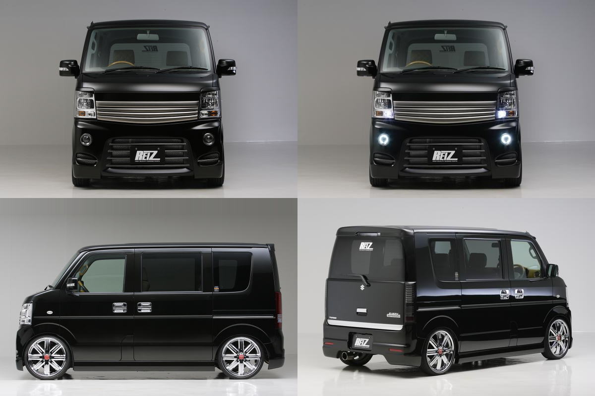 楽天市場】【REIZ(ライツ)】エブリイワゴン(DA64W) フロントV1・サイド