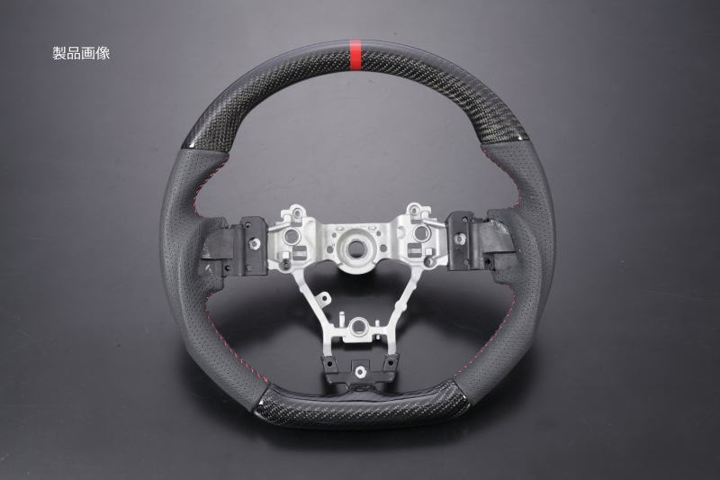 SimoniRacingX2ステアリングカーボンルックレザーステアリングホイール