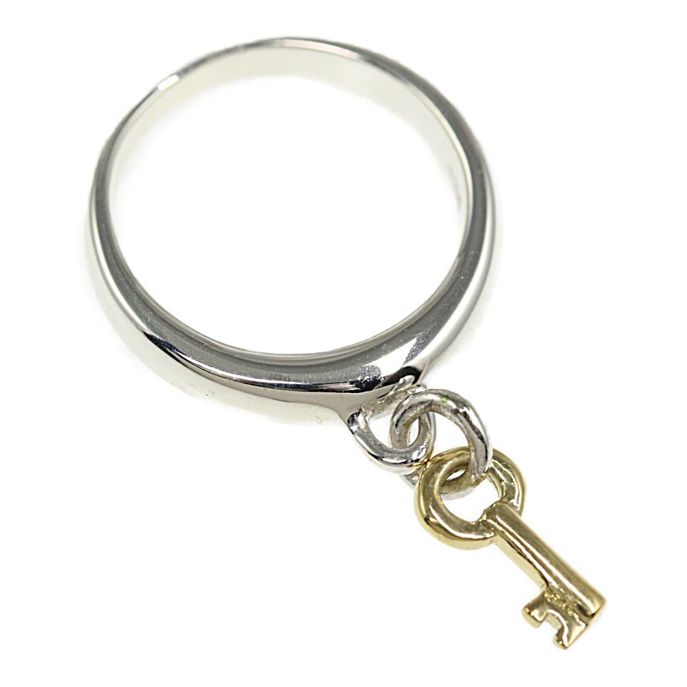 楽天市場】ティファニー キーチャーム・リング・指輪/Sv925×K18YG/4.1g