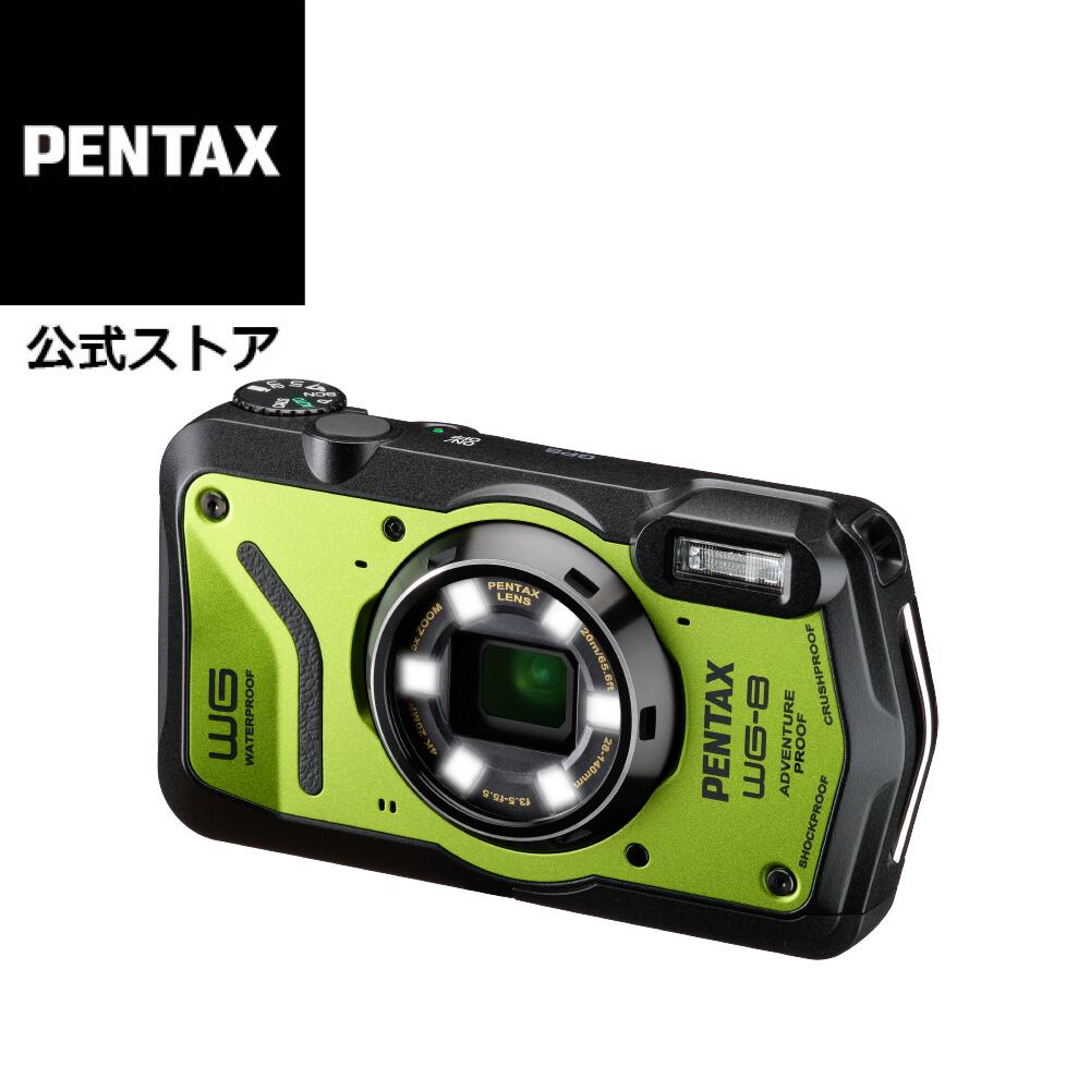 楽天市場】【公式店】PENTAX WG-8 グリーン（直販限定カラー