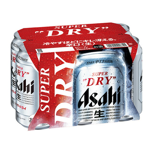 ビール 6缶 パック アサヒスーパードライ」の人気商品一覧 | 安い商品