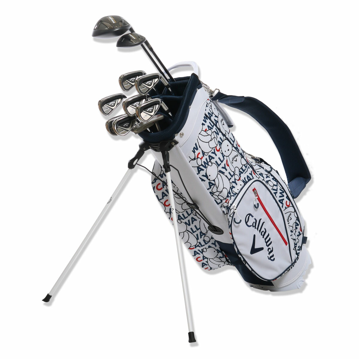 楽天市場】キャロウェイ ゴルフ キャディバッグ スタンド型 6分割 9型