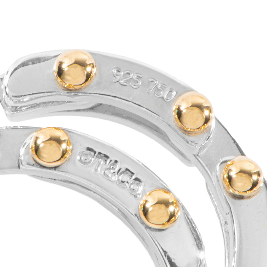 楽天市場】TIFFANY&Co. ティファニー ゲート リンク フープ ピアス