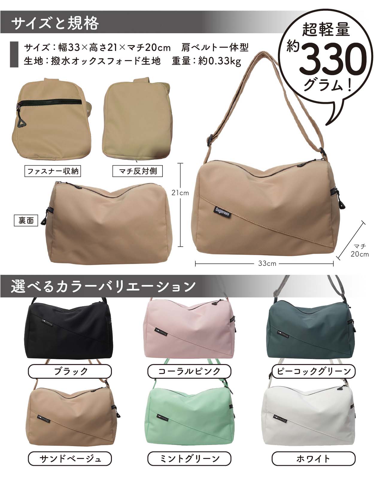 楽天市場】300円OFFタイムSALE中/ショルダーバッグ レディース メンズ