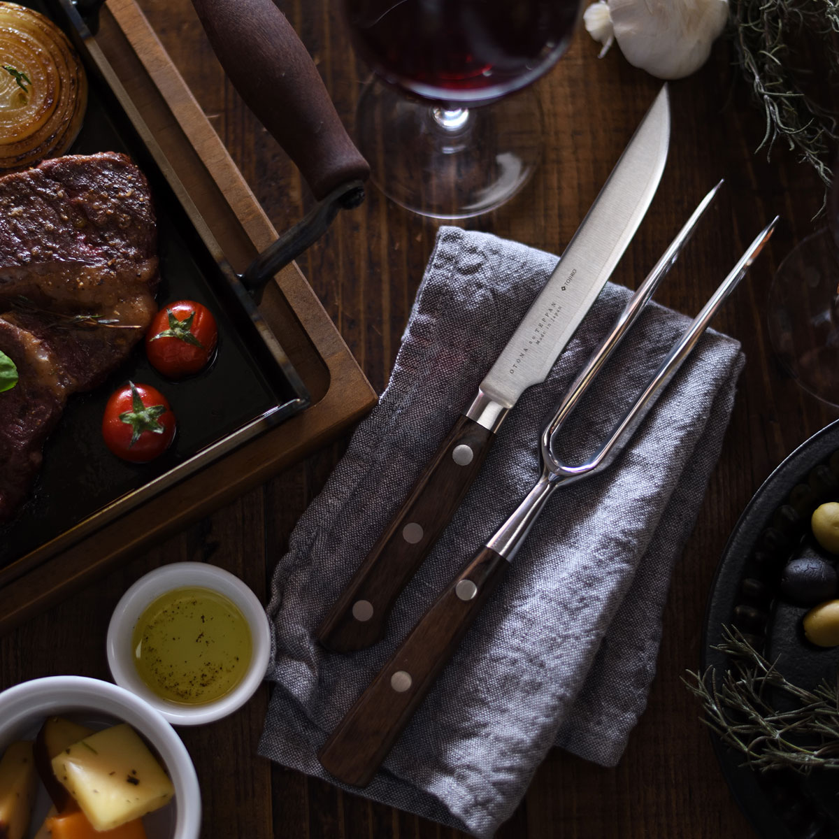 楽天市場】《大人の鉄板》 ステーキナイフ＆ミートフォーク【製造元