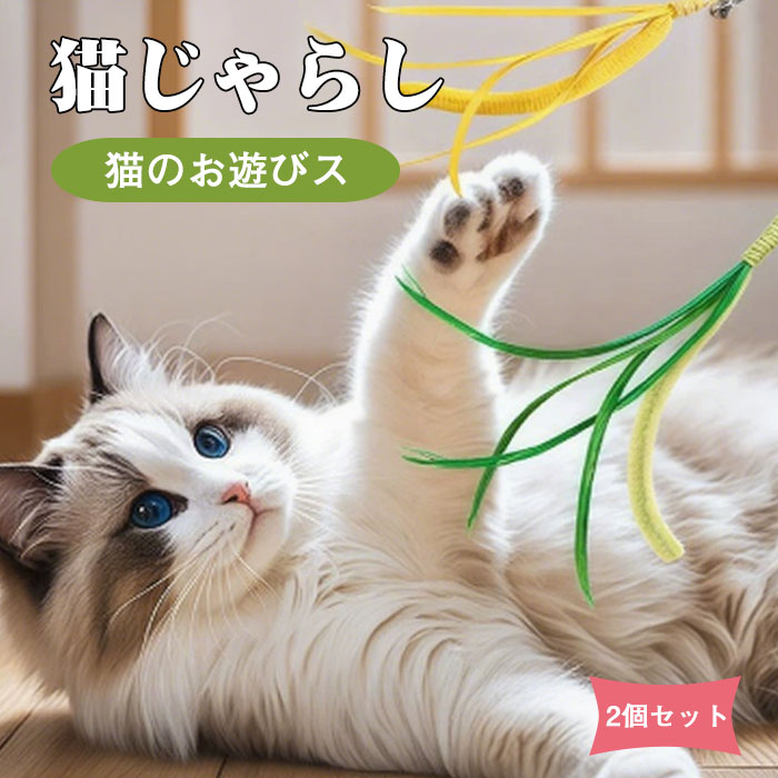 楽天市場】【2点セット】猫じゃらし 猫おもちゃ 猫のお遊びススキ草