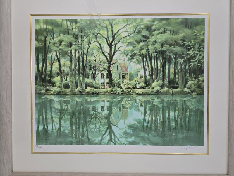 楽天市場】【中古】M▽笹倉鉄平 版画 額縁 エディションナンバー 永遠