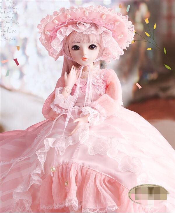 楽天市場】A061578プリンセスドール 60cm フランス人形本体 メイク