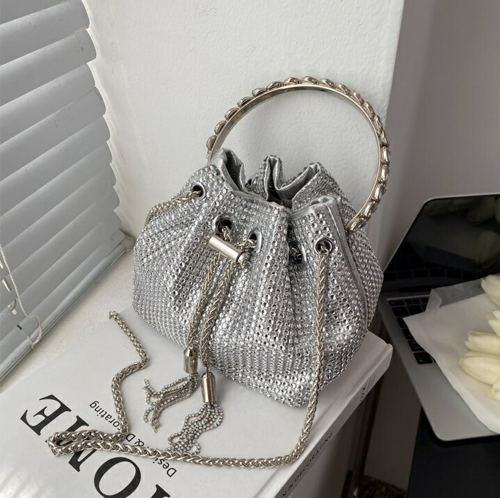 楽天市場】A052911O3レディース バッグ クリスタルショルダーバッグ