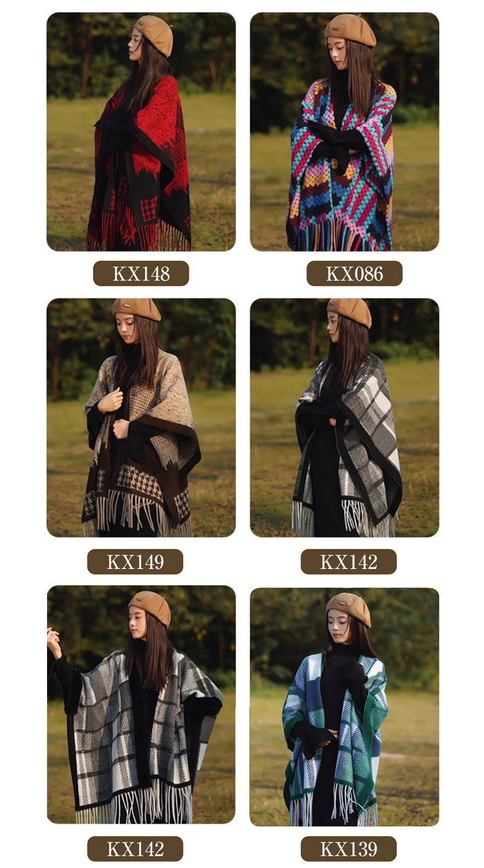 楽天市場】ストール 大判 厚手 レディース 羽織 ストール ポンチョ