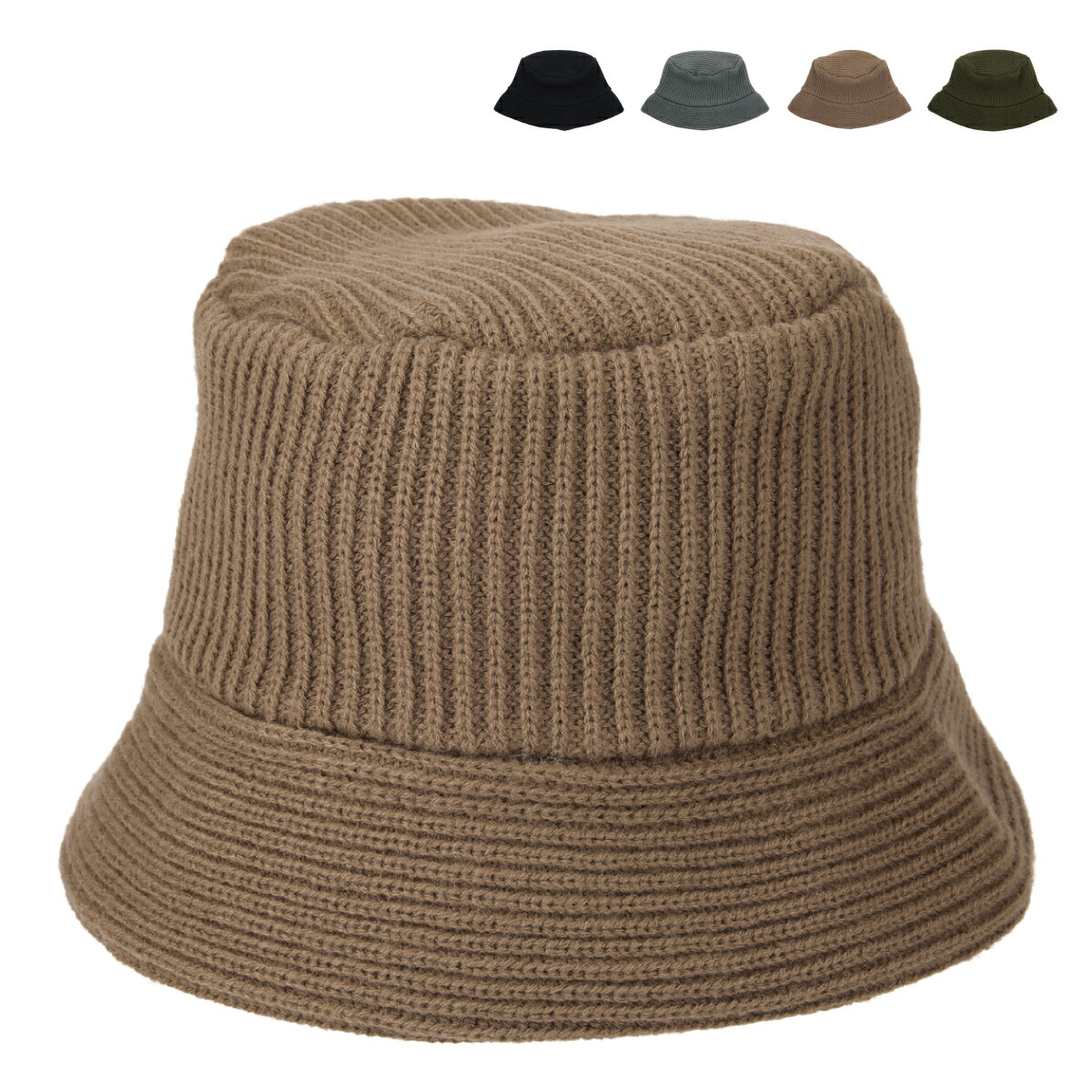 楽天市場】【洗える 抗菌 消臭】ベーシックエンチ Rib Knit Bucket Hat