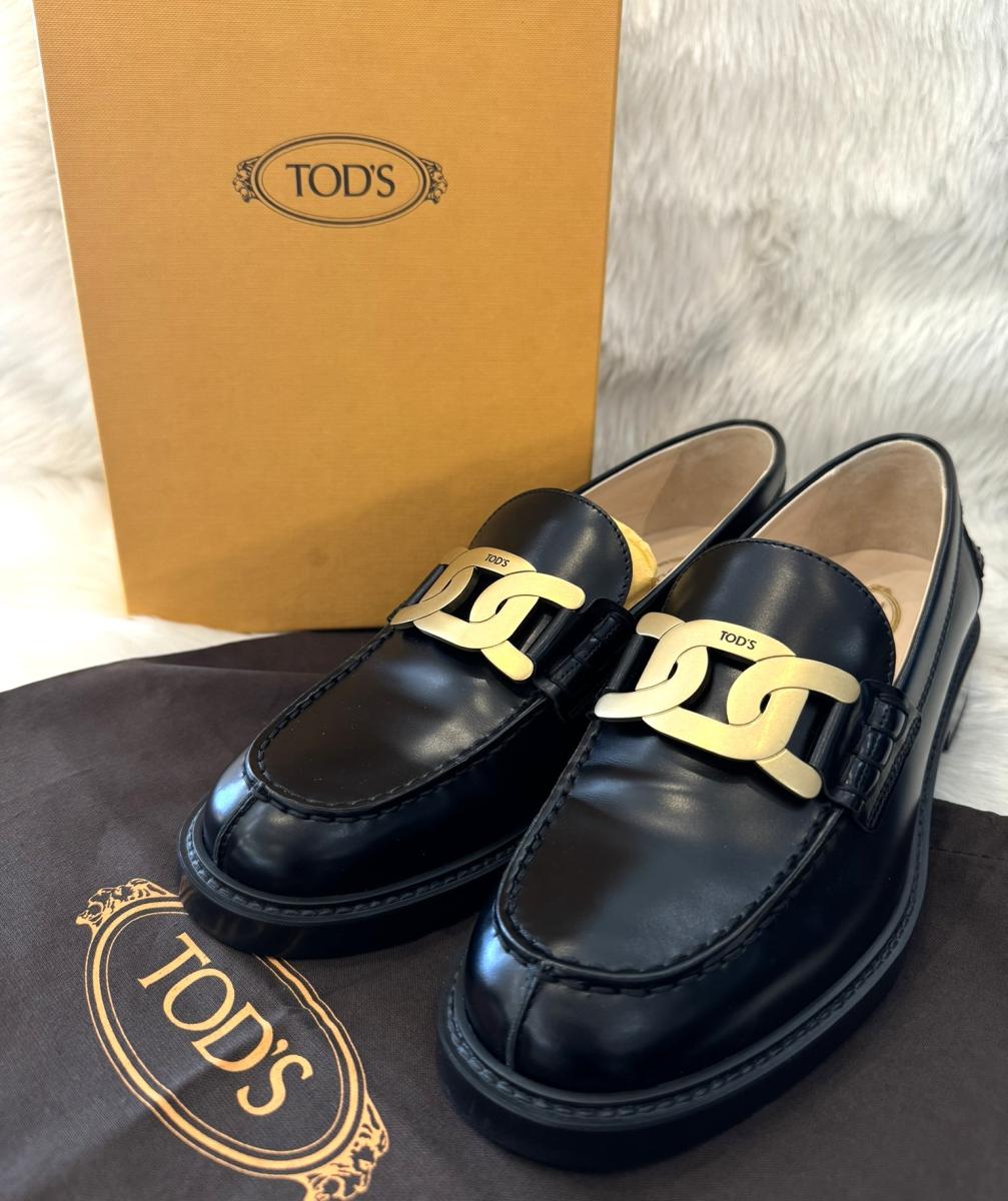 楽天市場】【中古】 TODS （トッズ） ｹｲﾄ ﾚｻﾞｰﾛｰﾌｧｰ Black 靴 ﾚﾃﾞｨｰｽ