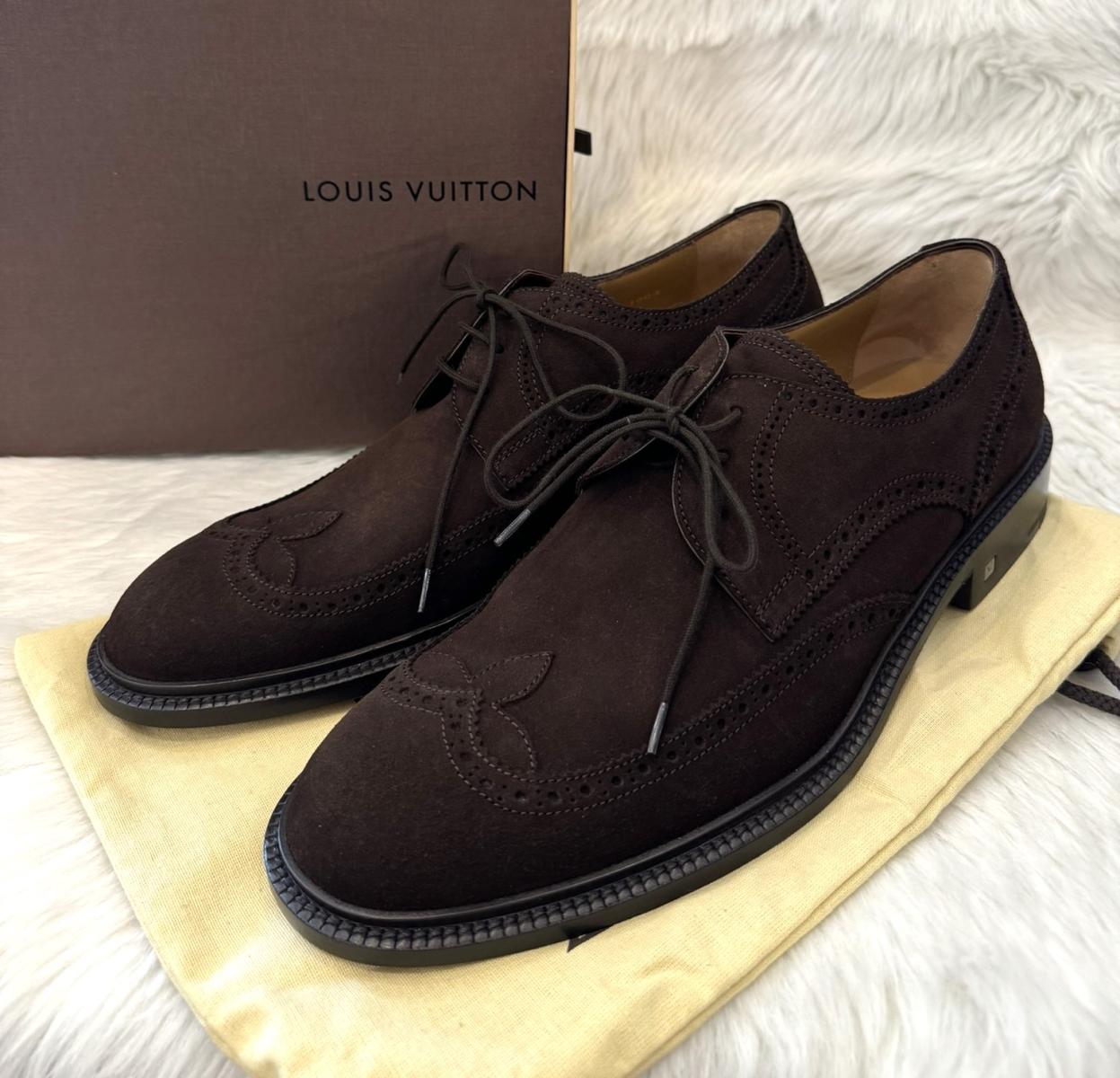 楽天市場】【中古】 LOUIS VUITTON （ルイヴィトン） ｽｴｰﾄﾞ ﾛｰﾌｧｰ 靴