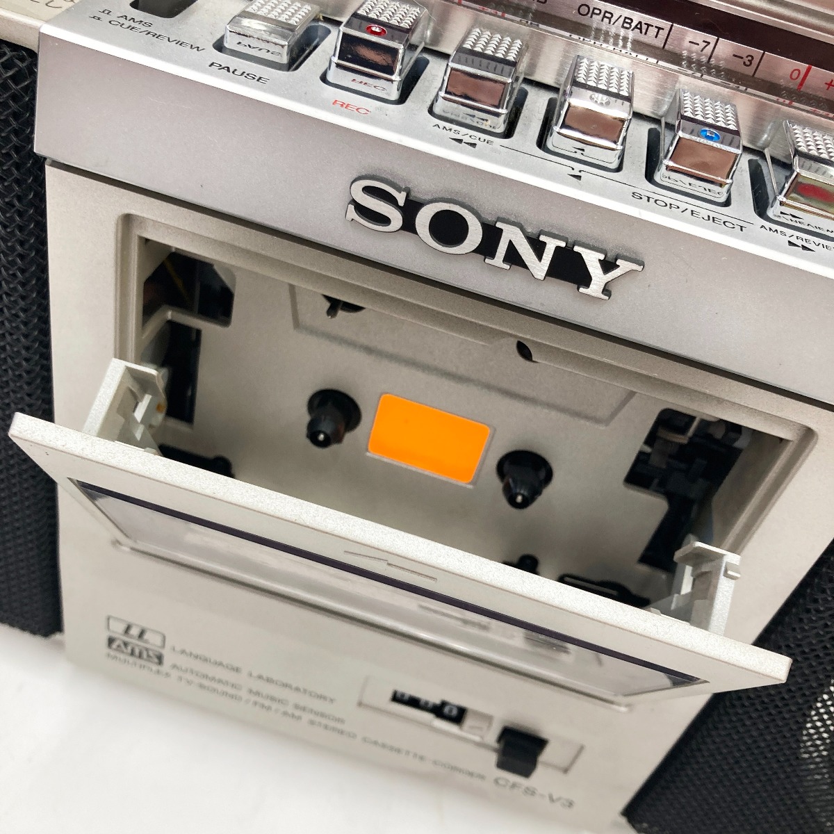 楽天市場】〇〇【中古】SONY ソニー ラジカセ CFS-V3 ジャンク品 現状