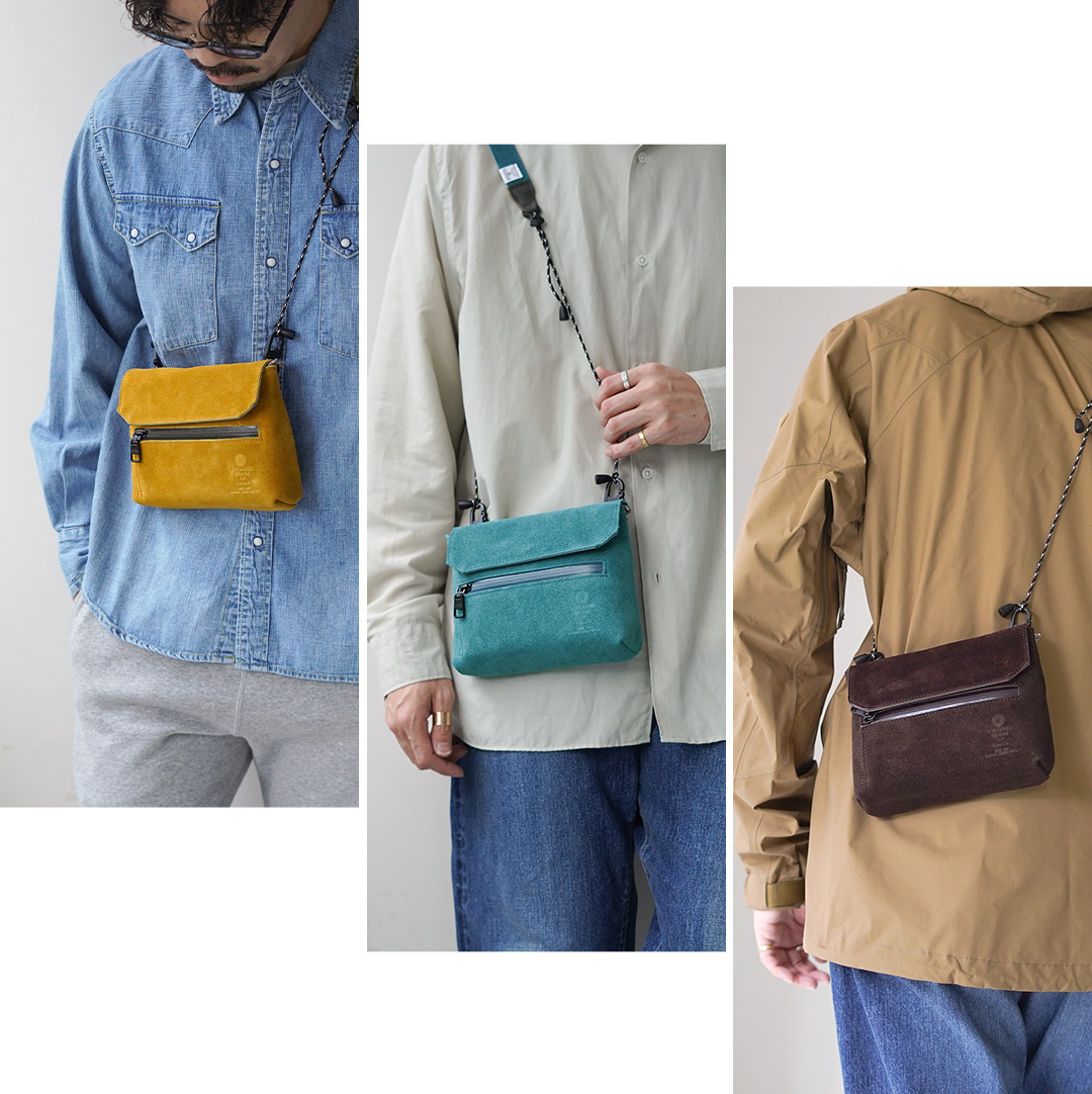 楽天市場】AS2OV（アッソブ） 撥水スエード サコッシュ ウォレット