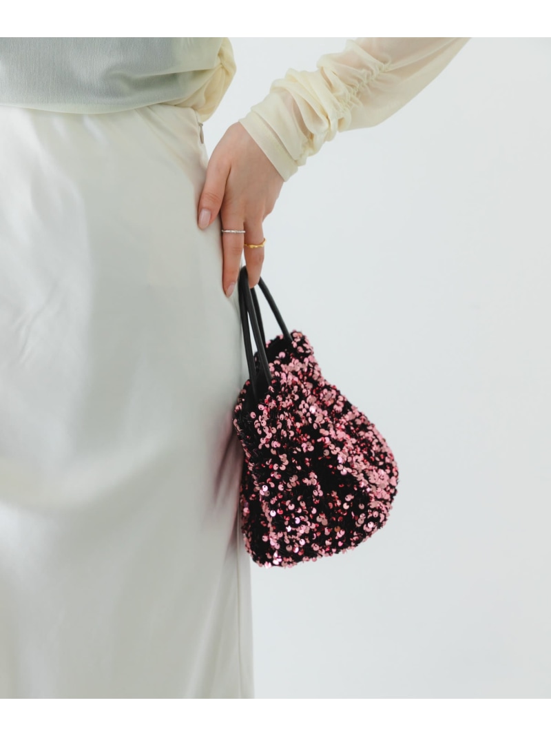 楽天市場】【SALE／50%OFF】チェーン付きスパンコールバッグ RODE SKO