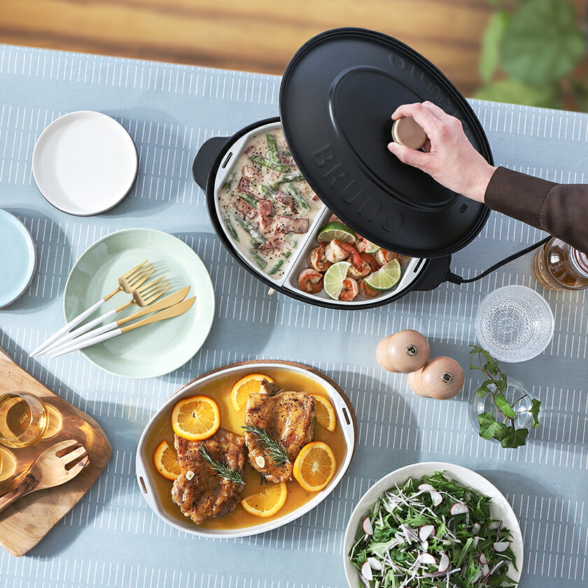 楽天市場】BRUNO オーバルホットプレート用 カラープレートブルーノ