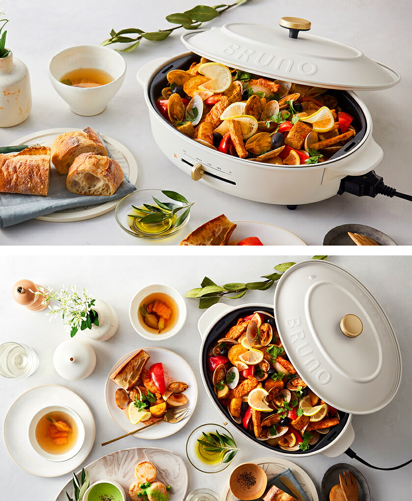 楽天市場】【特典付き】ブルーノ ホットプレート 鍋 セット crassy+
