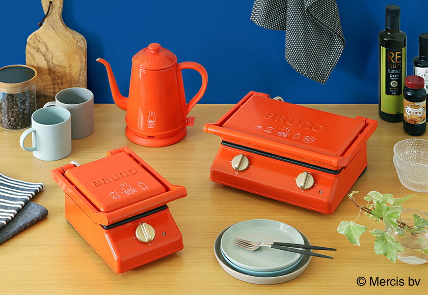 楽天市場】ミッフィー 電気ケトル miffy ブルーノ コーヒードリップ