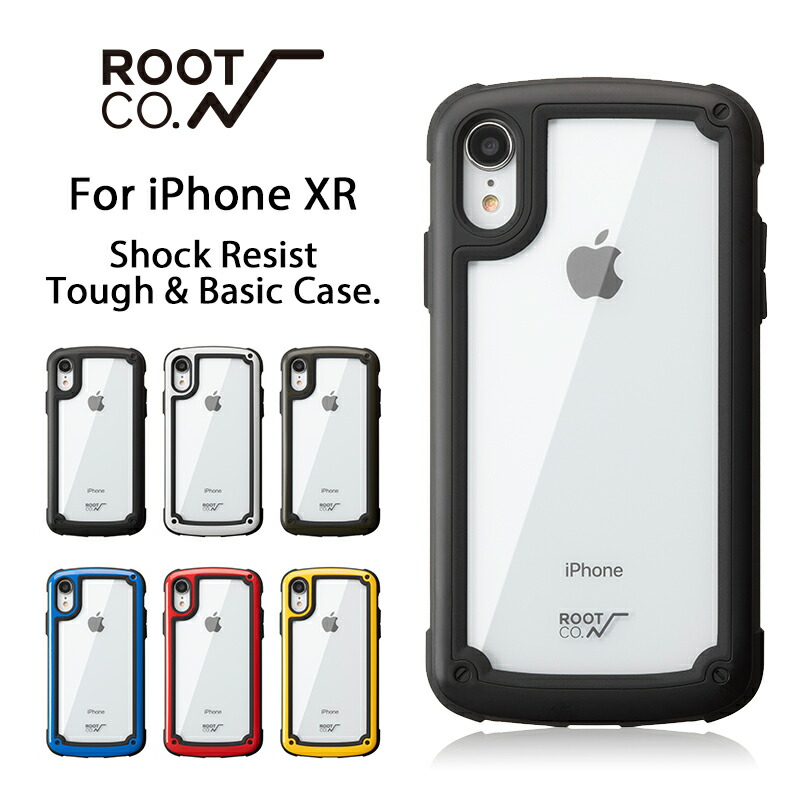 楽天市場】【ROOT CO.】iPhone XR ケース GRAVITY Shock Resist Tough