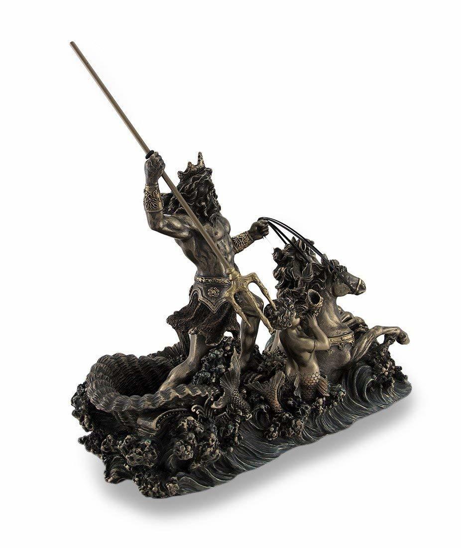 楽天市場】海馬のチャリオットに乗る海の神 ポセイドン 古代ギリシャ