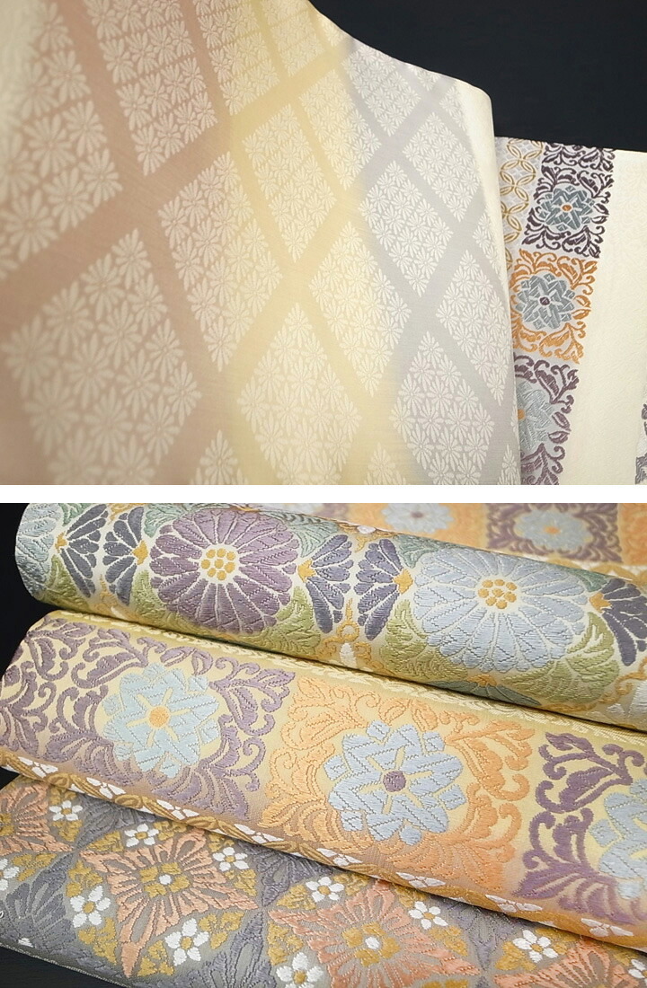 楽天市場】袋帯 未仕立て 正絹 西陣織 唐織 結婚式 入学式 卒業式 華紋