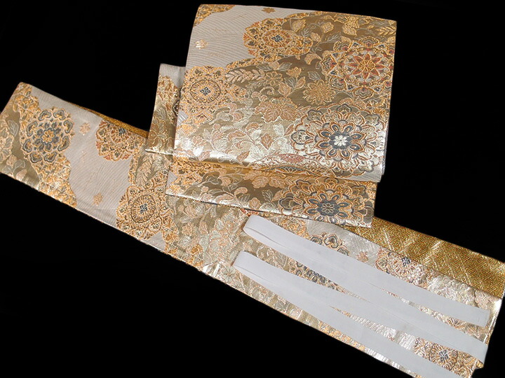 楽天市場】付帯 付け帯 作り帯 文化帯 一重太鼓 正絹 リバーシブル