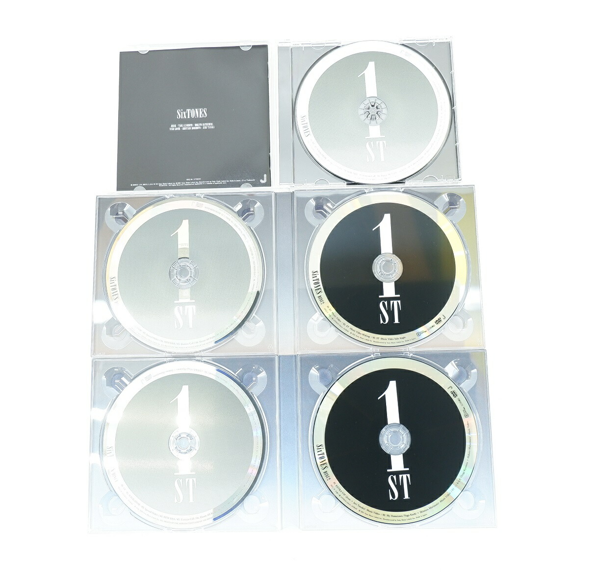 楽天市場】SixTONES 1ST 通常盤（初回仕様） + 初回盤A 原石盤 + 初回