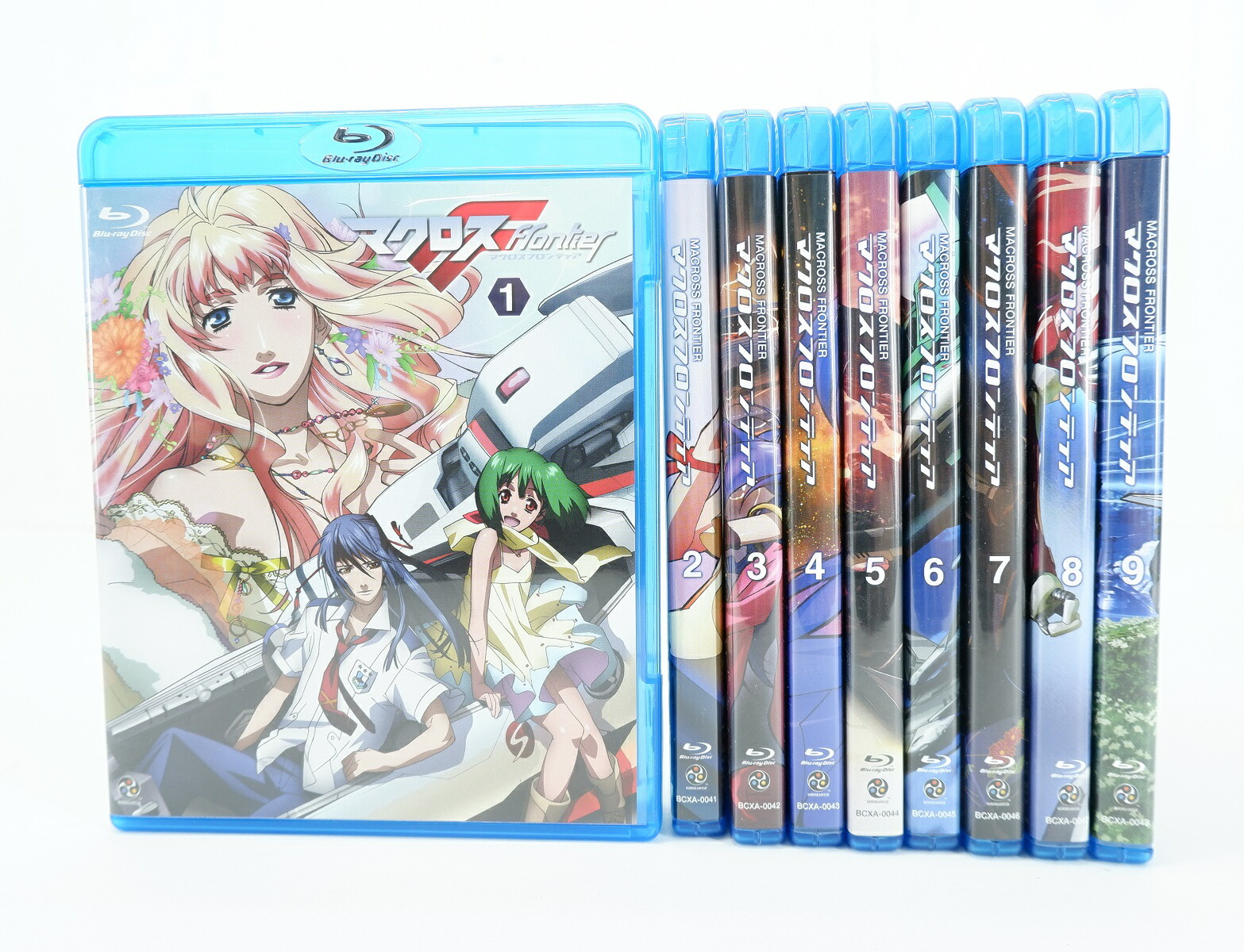 楽天市場】マクロスF （フロンティア） 1巻～9巻 セット 全巻 収納BOX