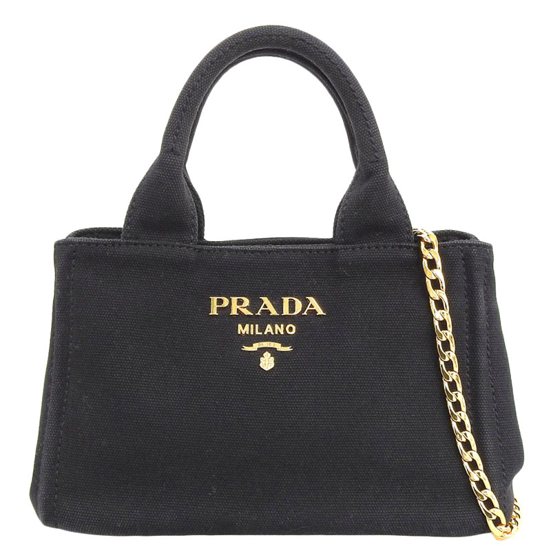 楽天市場】【中古】 プラダ PRADA カナパ ミニ 2WAYバッグ